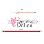 Sabloane pentru tatuare sprancene, STS006 KIT de 12 Sabloane cu elastic, brici si creion